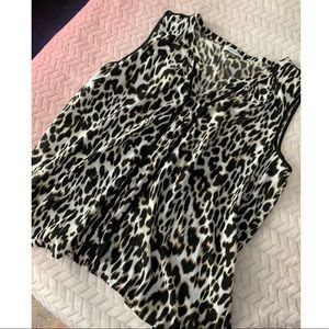 Calvin Klein Leopard-Print Camisole